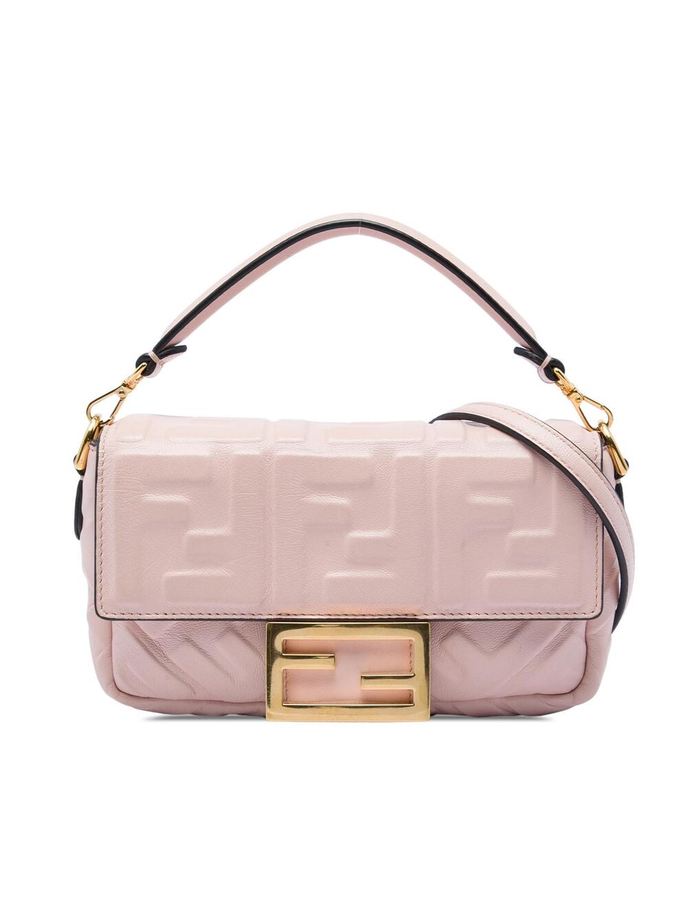 Fendi Mini Zucca Embossed Leather #360995F14B